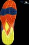 Babolat Jet Premura Heren Sportschoenen Padel Smashcourt Orange Blue - Thumbnail 4