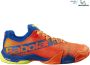 Babolat Jet Premura Heren Sportschoenen Padel Smashcourt Orange Blue - Thumbnail 5