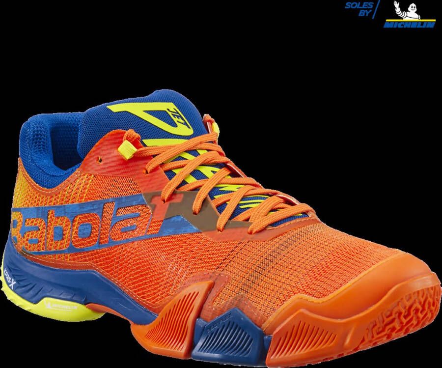 Babolat Jet Premura Heren Sportschoenen Padel Smashcourt Orange Blue