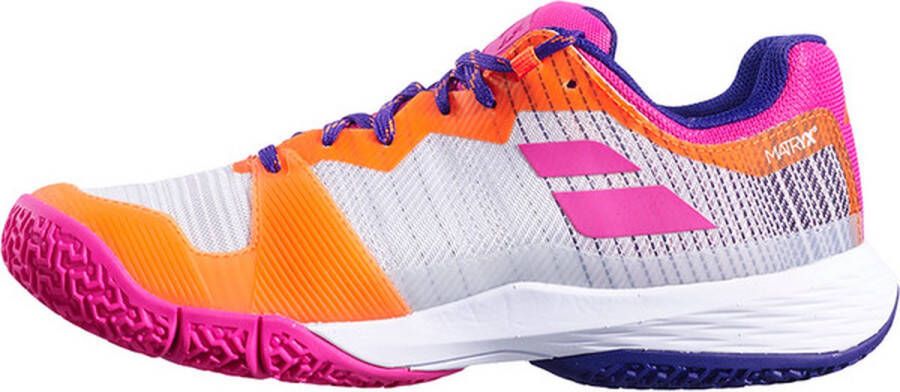 Babolat Jet Ritma Dames Sportschoenen Padel Smashcourt Grey Pink