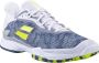 Babolat Jet Tere Clay Heren Sportschoenen Tennis Smashcourt White Dark Blue - Thumbnail 3