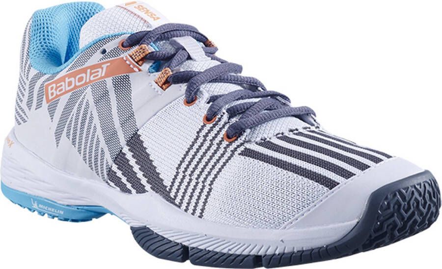 Babolat Sensa dames padelschoenen wit zwart