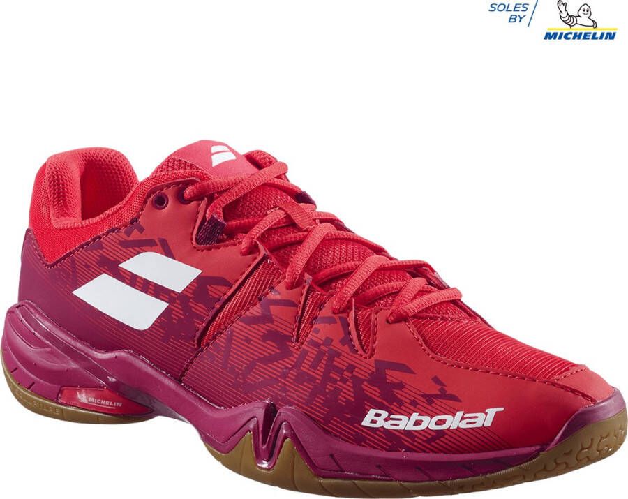 Babolat Shadow Spirit heren badmintonschoen rood