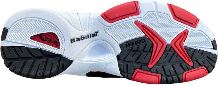 Babolat Tennis Babolat Team Tennisschoenen Wit Zwart Junior