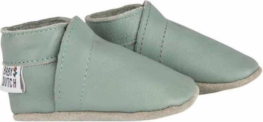 Baby Dutch Babyslofje Babyschoenen Babyslofjes Meisjes Groen
