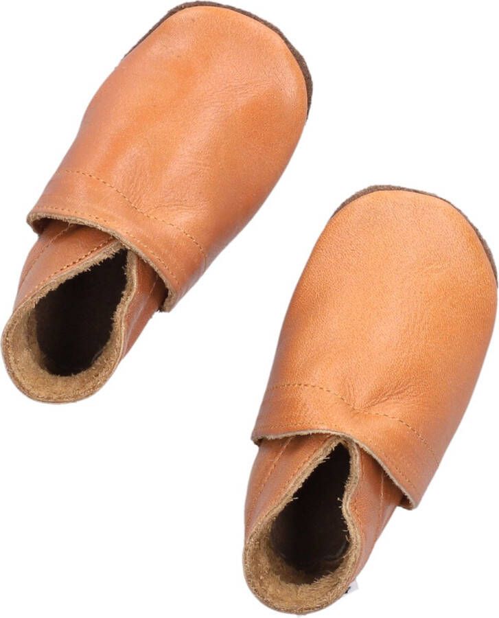 Baby Dutch Babyslofje Effen Cognac Schoentje