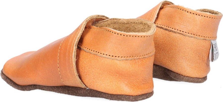 Baby Dutch Babyslofje Effen Cognac Schoentje