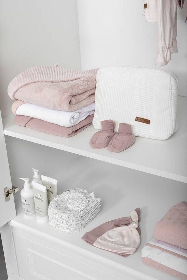 Baby's Only Slofjes Pure Oud Roze 100% ecologisch katoen GOTS