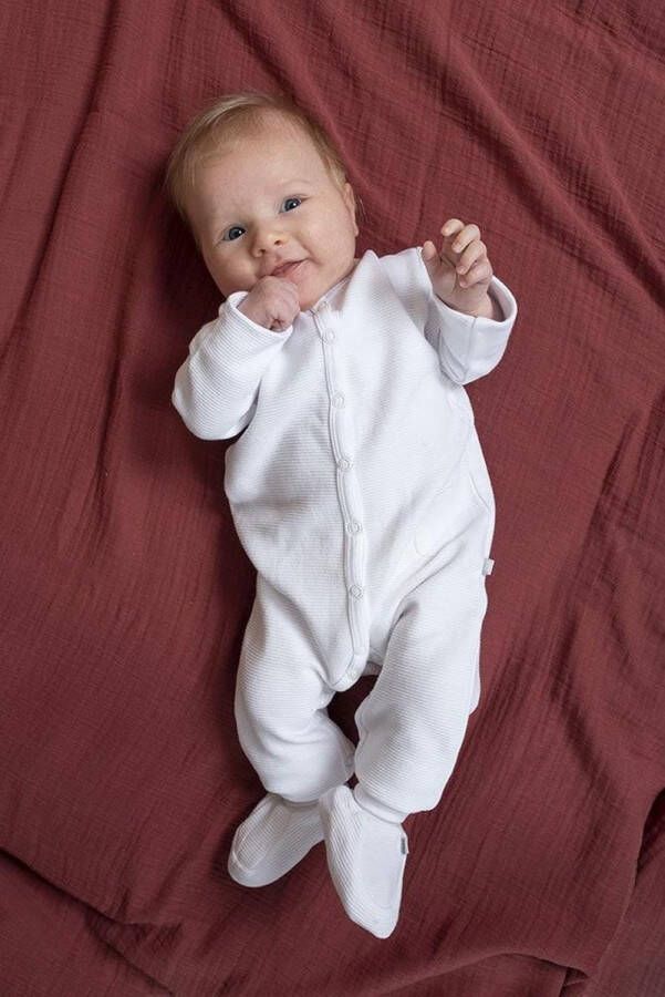 Baby's Only Slofjes Pure Wit 100% ecologisch katoen GOTS