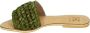 Bali ADIWERNA 2711130573 Volwassenen Dames slippers Kleur: Groen - Thumbnail 2