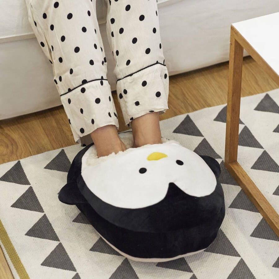 Balvi CKB Pantoffel Pinguin Comfortabele Voetverwarmer