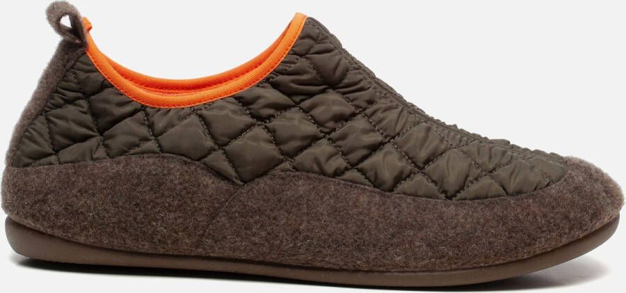 Basicz Pantoffels groen Textiel