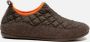Basicz Pantoffels Groen Textiel 370508 Heren Textiel - Thumbnail 3