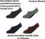 Basset 2 Paar Zachte Pantoffels Chenille Cable in PortRood en Antraciet 35 - Thumbnail 3