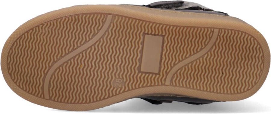 Bear & Mees B&m Snowboats Veterboots Laarzen Met Veters Meisjes Grijs