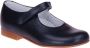 Beberlis Amelie Blauwe Ballerina Zwart Dames - Thumbnail 3