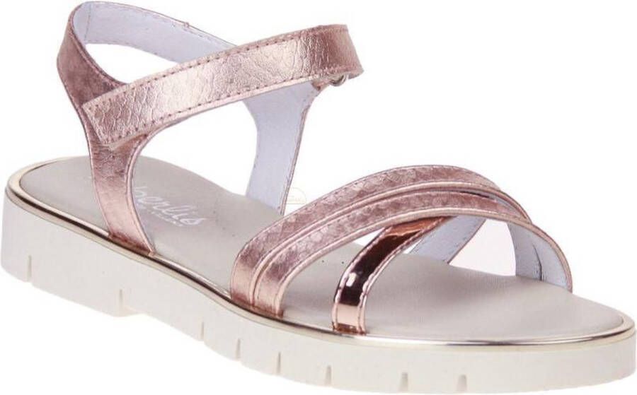 Beberlis Roze Metallic Sandaal - Foto 3
