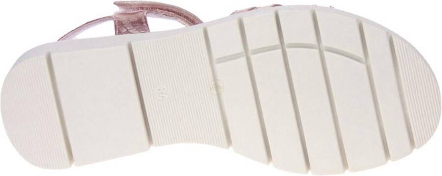Beberlis Roze Metallic Sandaal - Foto 4