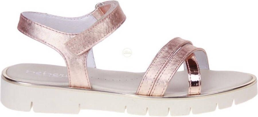 Beberlis Roze Metallic Sandaal - Foto 5