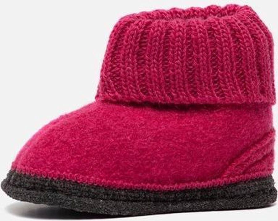 Bergstein Cozy Sloffen Junior Unisex Raspberry