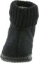 Bergstein Cozy pantoffel Zwart Wol Effen 46 - Thumbnail 15