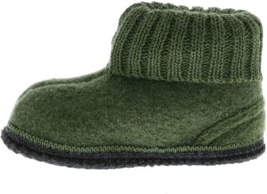 Bergstein Cozy Sloffen Unisex Junior Forest