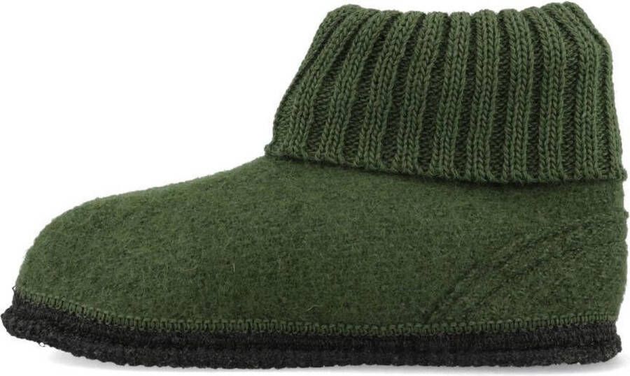 Bergstein Cozy Sloffen Unisex Junior Forest