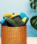 Bergstein Cozy pantoffels groen kids Wol 41 - Thumbnail 15