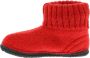 Bergstein Cozy pantoffel Rood Wol Effen 26 - Thumbnail 12