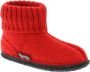 Bergstein Cozy pantoffel Rood Wol Effen 27 - Thumbnail 14