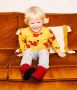Bergstein Cozy pantoffel Rood Wol Effen 26 - Thumbnail 15