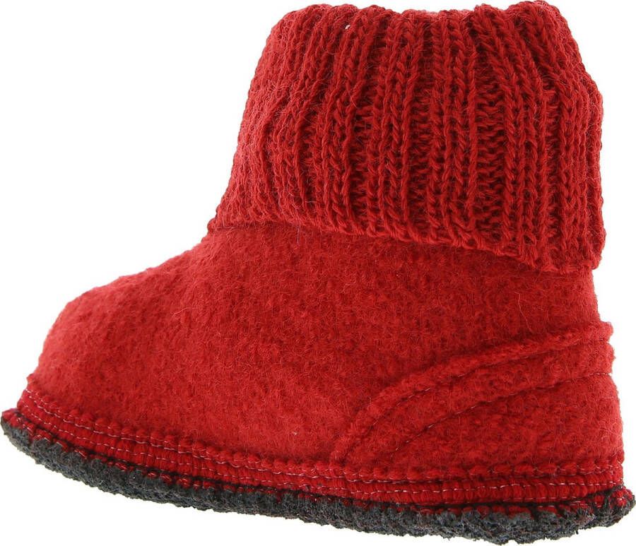 Bergstein Cozy Sloffen Unisex Junior Red