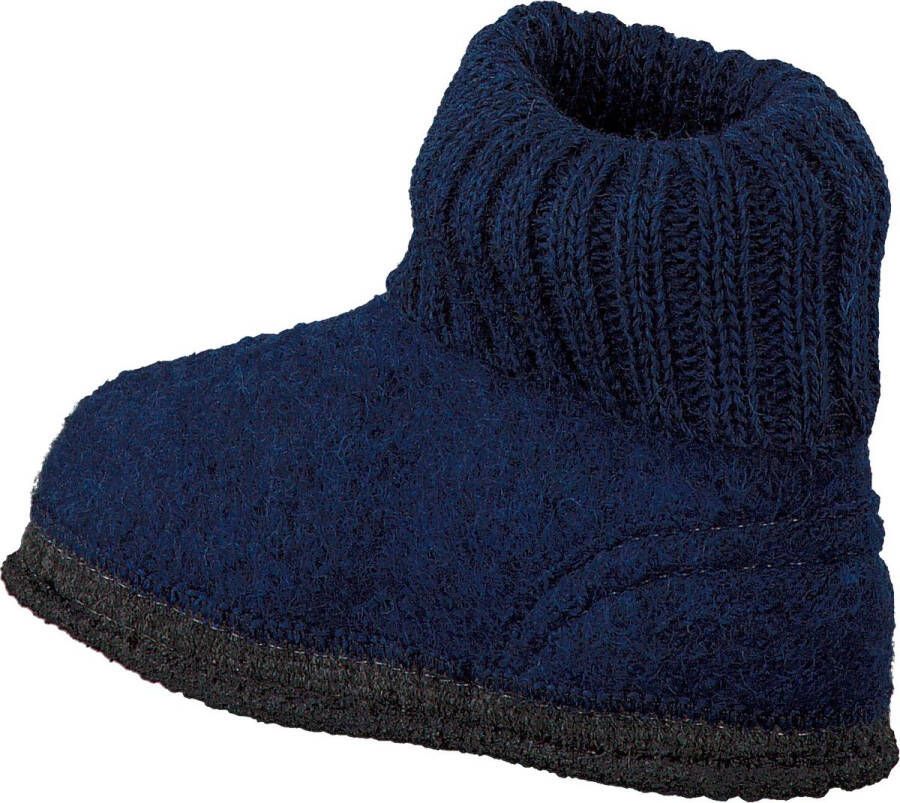 Bergstein Cozy Unisex Junior Sloffen Dark Blue