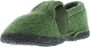Bergstein kids pantoffels Groen Wol Effen 24 - Thumbnail 4