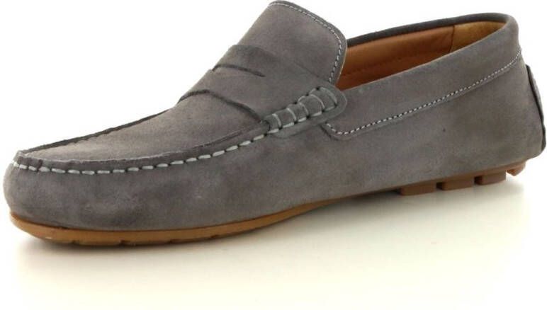 Berkelmans Alcaniz Grey Suede Heren instapper