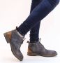 Berkelmans Oporto Light Grey Denim 2220340196 Jeansgrijze veterboots wijdte G - Thumbnail 9