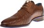 Berkelmans Oulton Cognac Braided 2310050122 Cognacbruine geklede herenschoenen wijdte G ½ - Thumbnail 6