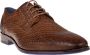 Berkelmans Oulton Cognac Braided 2310050122 Cognacbruine geklede herenschoenen wijdte G ½ - Thumbnail 8