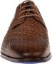 Berkelmans Oulton Cognac Braided 2310050122 Cognacbruine geklede herenschoenen wijdte G ½ - Thumbnail 12