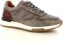 Berkelmans Oyama Grey Nubuck 231140245 Grijze sneakers wijdte G½ - Thumbnail 4