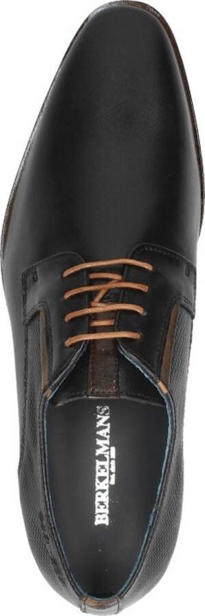 Berkelmans SAMEIRO 100005804 Volwassenen Heren veterschoenNette herenschoenen Zwart - Foto 13