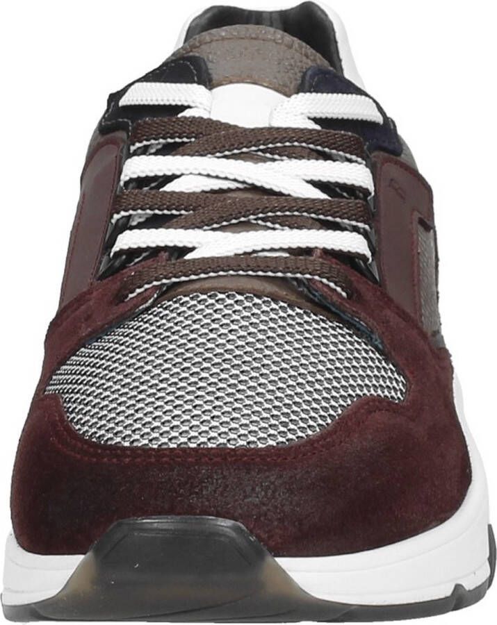 Berkelmans Zandvoort Sneakers Laag Bordeaux