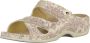 Berkemann -Dames off-white ecru parel slippers & muiltjes - Thumbnail 6