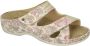 Berkemann -Dames off-white ecru parel slippers & muiltjes - Thumbnail 8