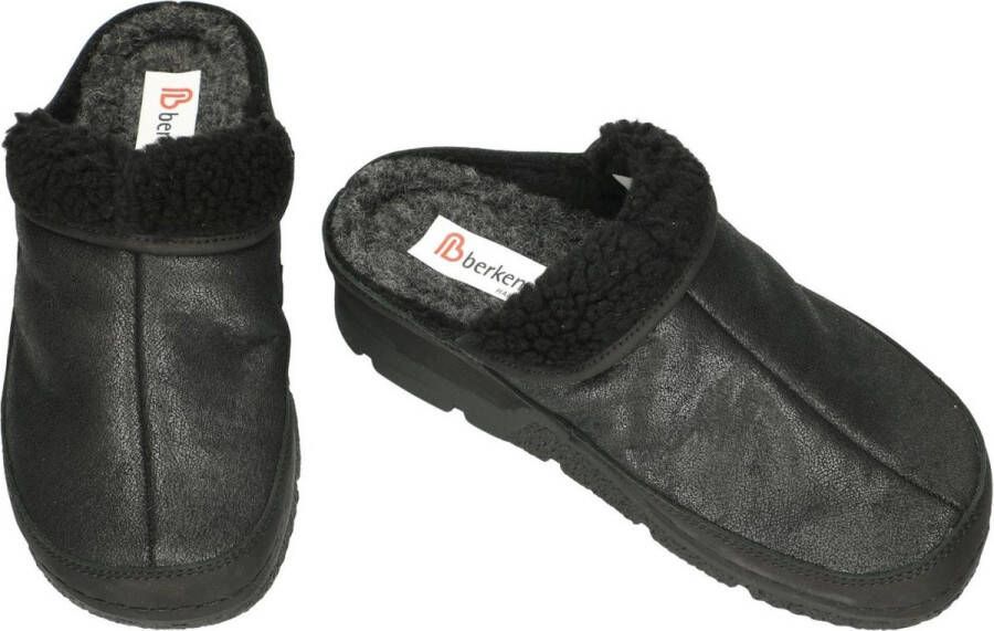 Berkemann -Dames zwart pantoffels