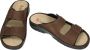 Berkemann -Heren bruin donker pantoffels & slippers - Thumbnail 4