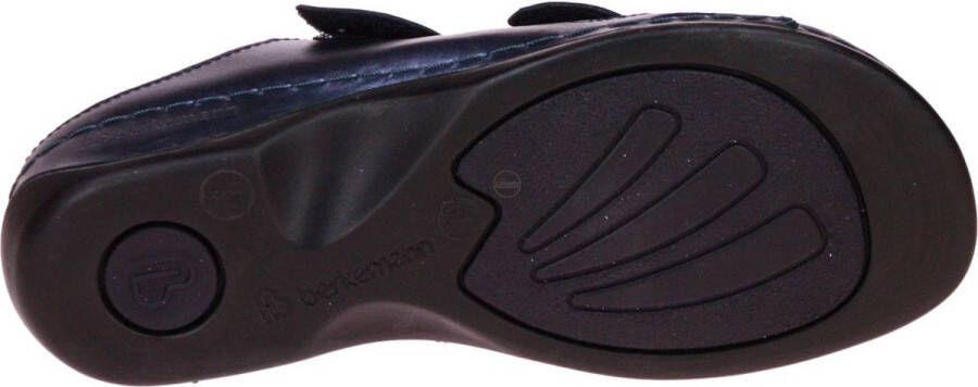 Berkemann Janna Blauw Metallic Slipper