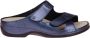 Berkemann Janna Blauw Metallic Slipper - Thumbnail 4