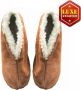 Bernardino Echte Suede Spaanse Heren Sloffen Beige - Thumbnail 2
