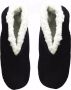 Bernardino Echte suede Spaanse sloffen dames Zwart - Thumbnail 2